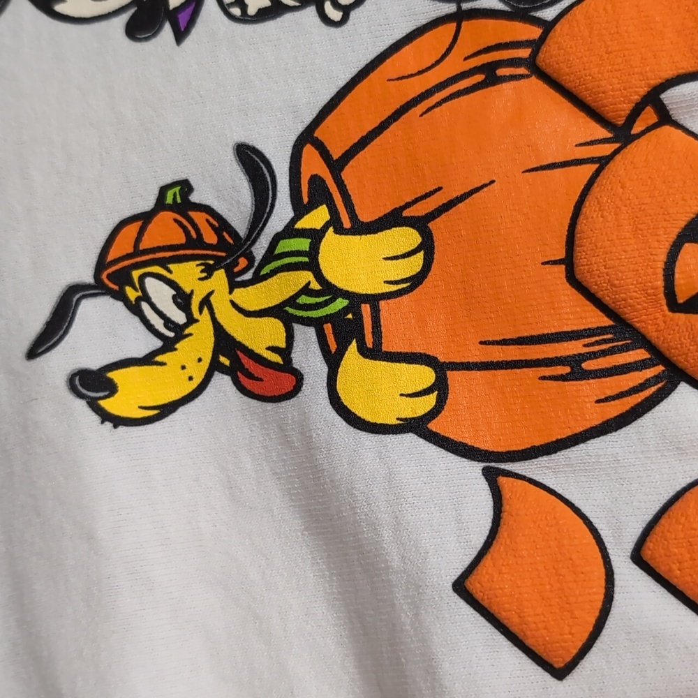 Disney Parks Halloween 2024 Spirit Jersey Tie Dye Pumpkin Mickey Mouse Size Lrg - Picture 11 of 14